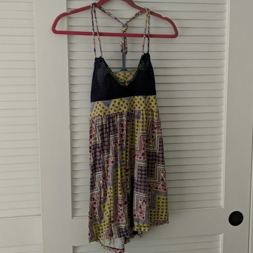 Free people crochet dress